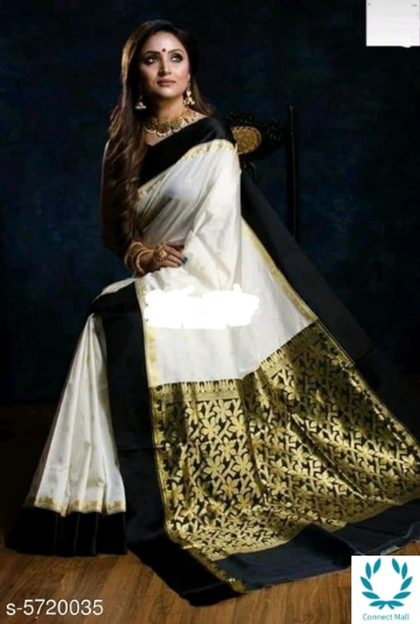 Kanjeevaram Designer Silk Saree - Kanjeevaram Silk, Woven Design, Multipack :1